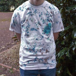 Guy Harvey Blue, Green, & Brown Swordfish T-Shirt